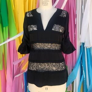 BCBG lace top